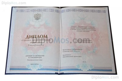 диплом училища, лицея 2014-2026 пермь